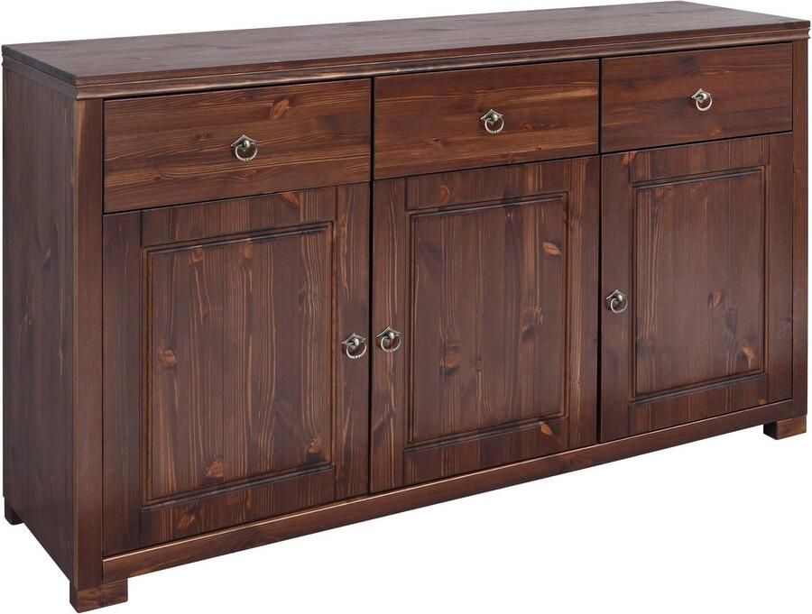 Home affaire Dressoir Gotland Commode breedte 147 cm van massief dennenhout FSC - Foto 5