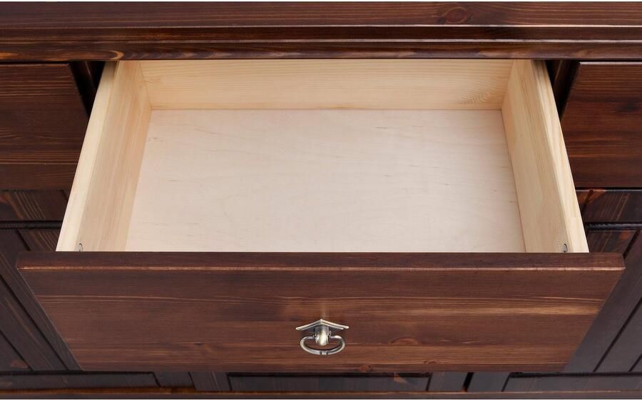 Home affaire Dressoir Gotland Commode breedte 147 cm van massief dennenhout FSC - Foto 7
