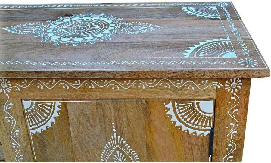 Home affaire Dressoir Gullaba Commode handgeschilderd breedte 140 cm - Foto 4