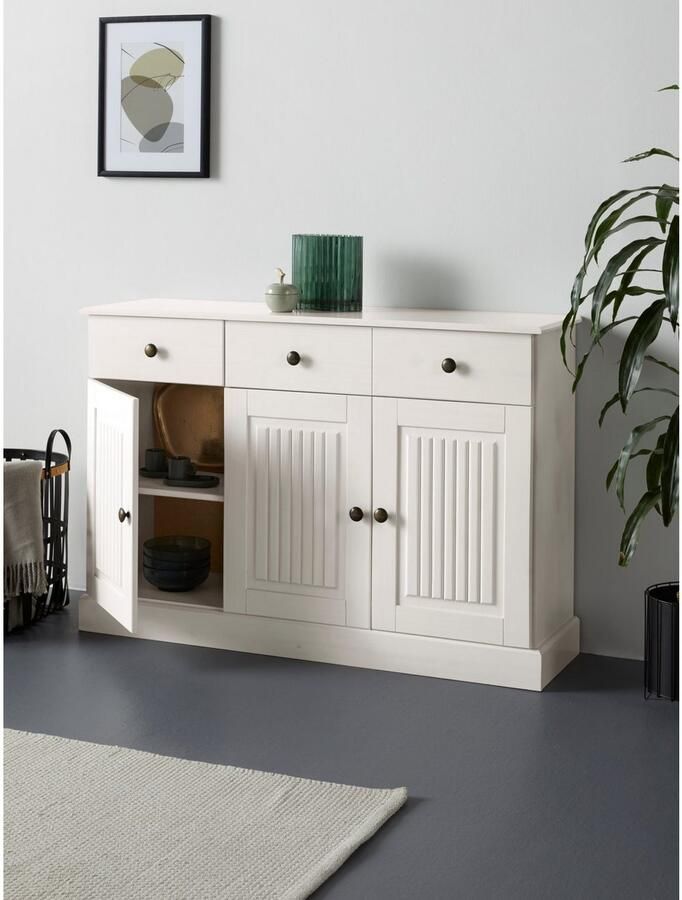 Home affaire Dressoir Liotta Commode met 2 lades en 2 verstelbare planken - Foto 4