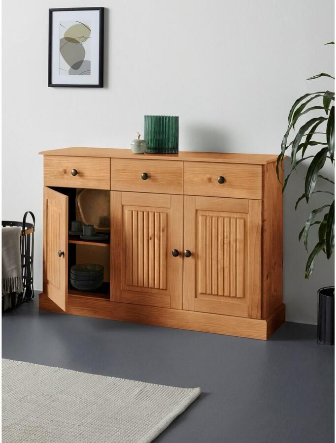 Home affaire Dressoir Liotta Commode met 2 lades en 2 verstelbare planken - Foto 4