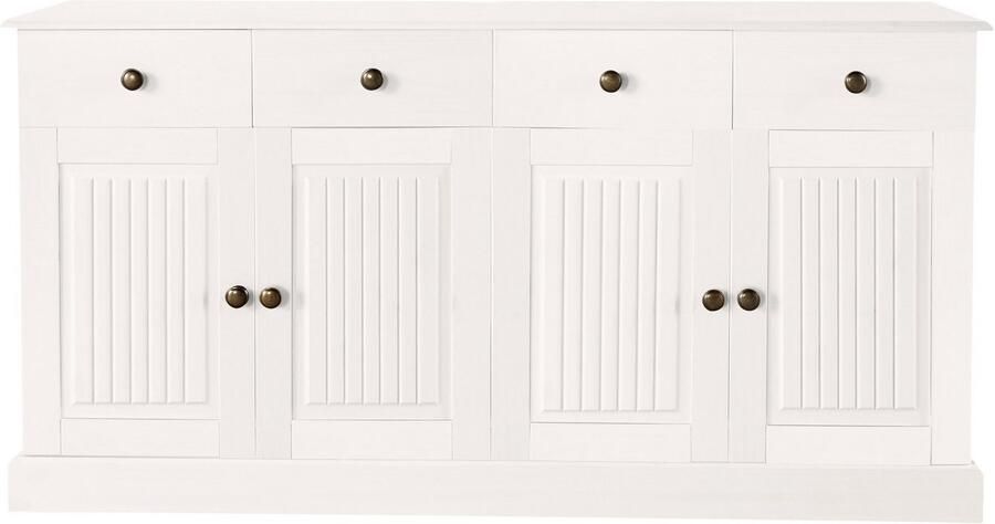 Home affaire Dressoir Liotta met 2 laden en 2 verstelbare planken massief grenen - Foto 9