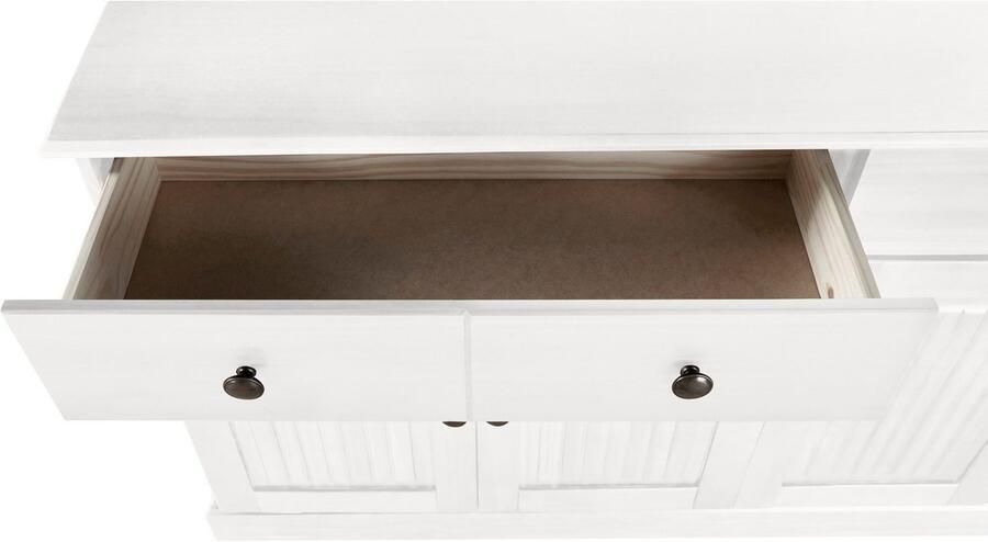 Home affaire Dressoir Liotta met 2 laden en 2 verstelbare planken massief grenen - Foto 8