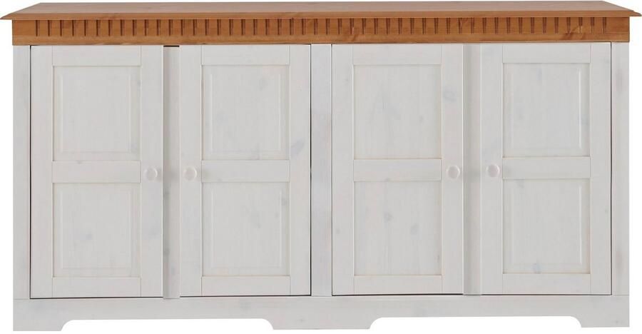 Home affaire Dressoir Lisa Commode van massief dennenhout breedte 158 5 cm - Foto 7