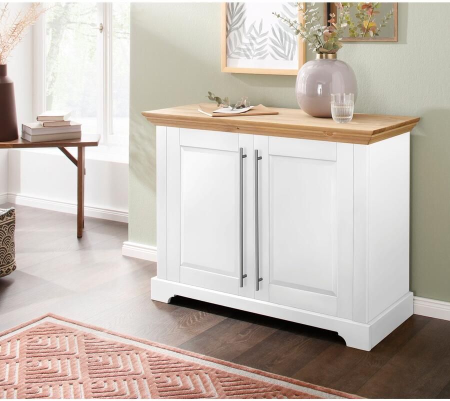 Home affaire Dressoir Meliss Commode in klassieke landhuisstijl massief hout FSC breedte 94 cm - Foto 2