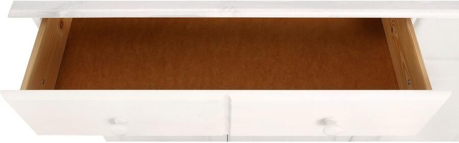 Home affaire Dressoir Mette Commode met gefreesde bolvormige voeten breedte 120 cm - Foto 9