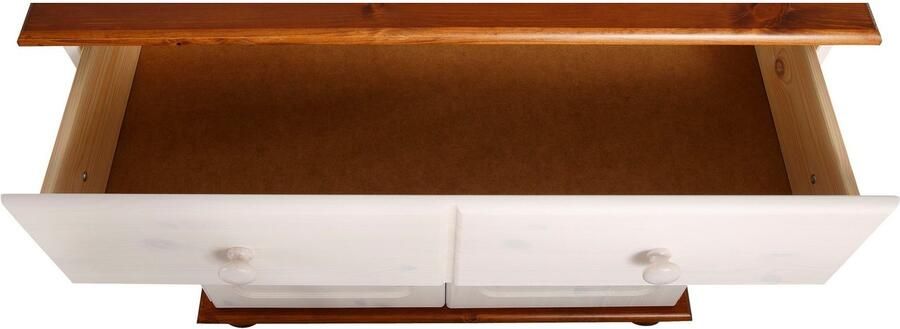 Home affaire Dressoir Mette Commode met gefreesde bolvormige voeten breedte 80 cm - Foto 8