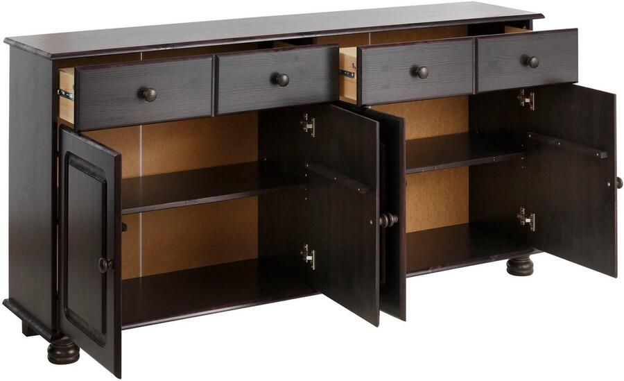 Home affaire Dressoir Mette van massief grenenhout in diverse kleurvarianten breedte 156 cm - Foto 6