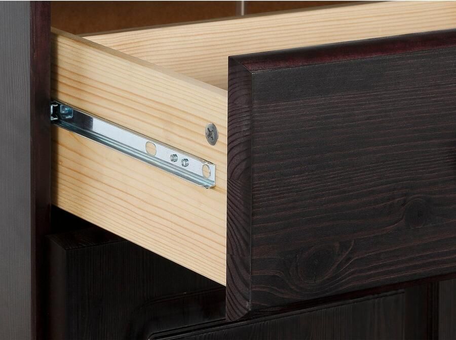 Home affaire Dressoir Mette van massief grenenhout in diverse kleurvarianten breedte 156 cm - Foto 2