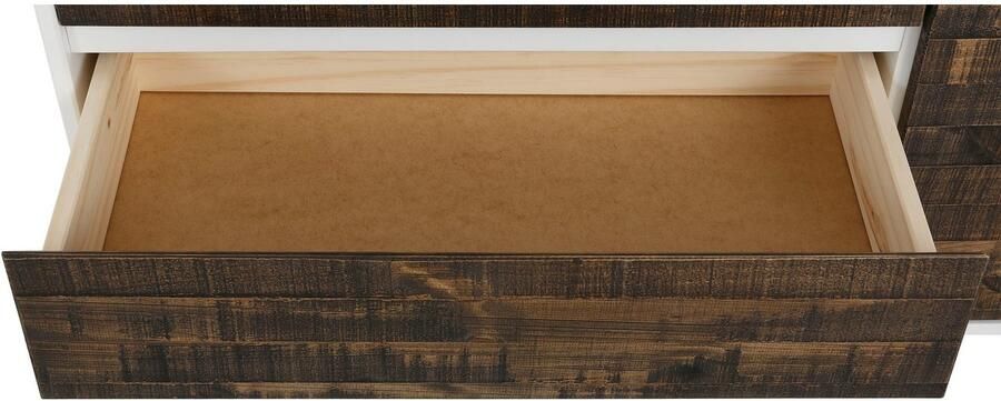 Home affaire Dressoir Morgan Kast van massief dennenhout met grepen breedte 165 cm - Foto 13