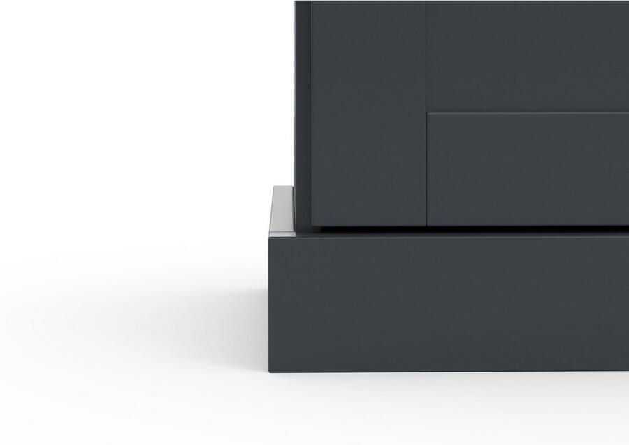 Home affaire Dressoir Motala Commode 3 lades en 2 verstelbare planken breedte 125 cm - Foto 2