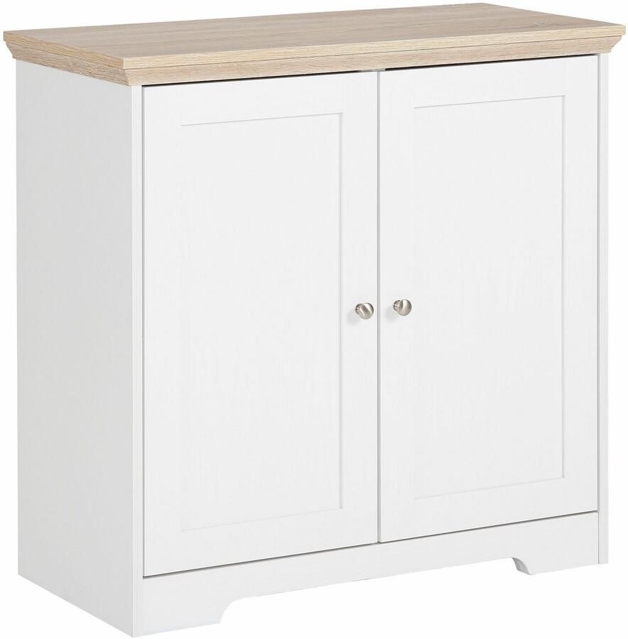 Home affaire Dressoir Nanna Commode met een folieoppervlak in eikenlook breedte 80 cm - Foto 3