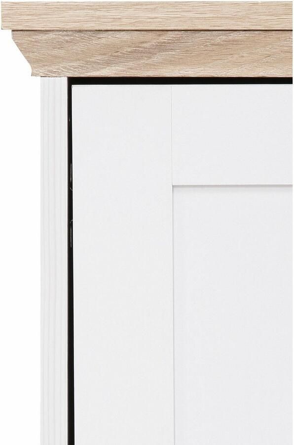 Home affaire Dressoir Nanna Commode met een folieoppervlak in eikenlook breedte 80 cm - Foto 9