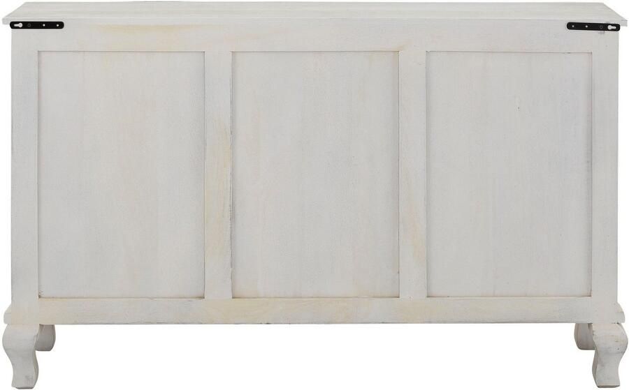 Home affaire Dressoir Rajat Kast van mangohout met deurfrontfrezingen breedte 140 cm - Foto 8