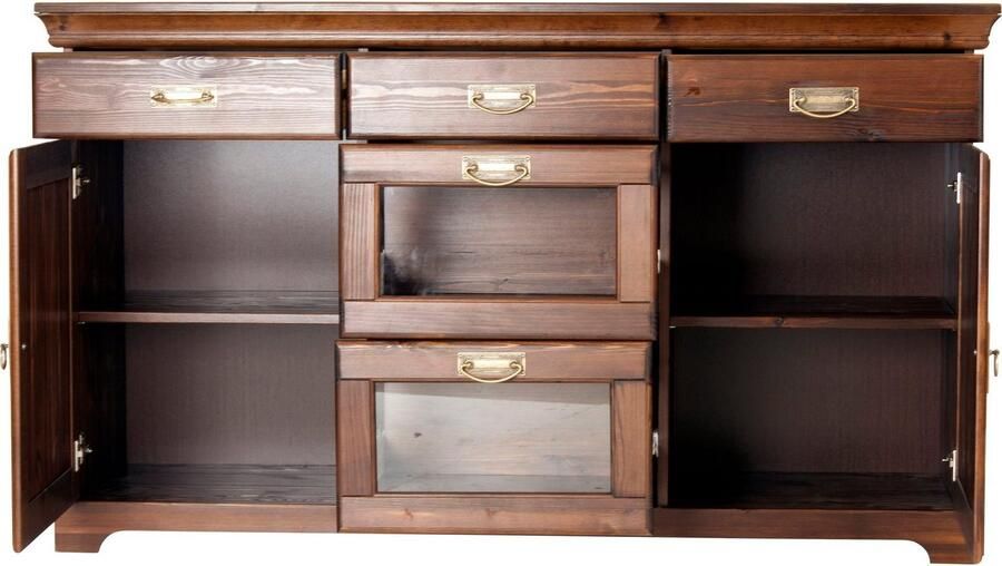 Home affaire Dressoir Rügen Commode van massief dennenhout FSC breedte 145 of 180 cm - Foto 7