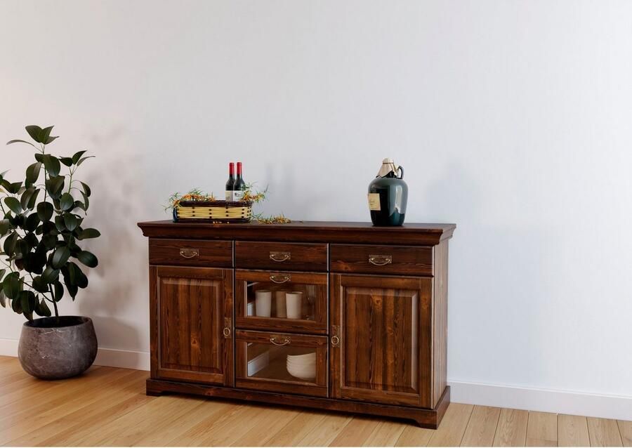 Home affaire Dressoir Rügen Commode van massief dennenhout FSC breedte 145 of 180 cm - Foto 4