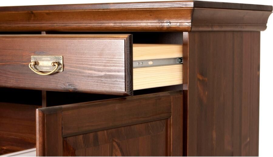 Home affaire Dressoir Rügen Commode van massief dennenhout FSC breedte 145 of 180 cm - Foto 4