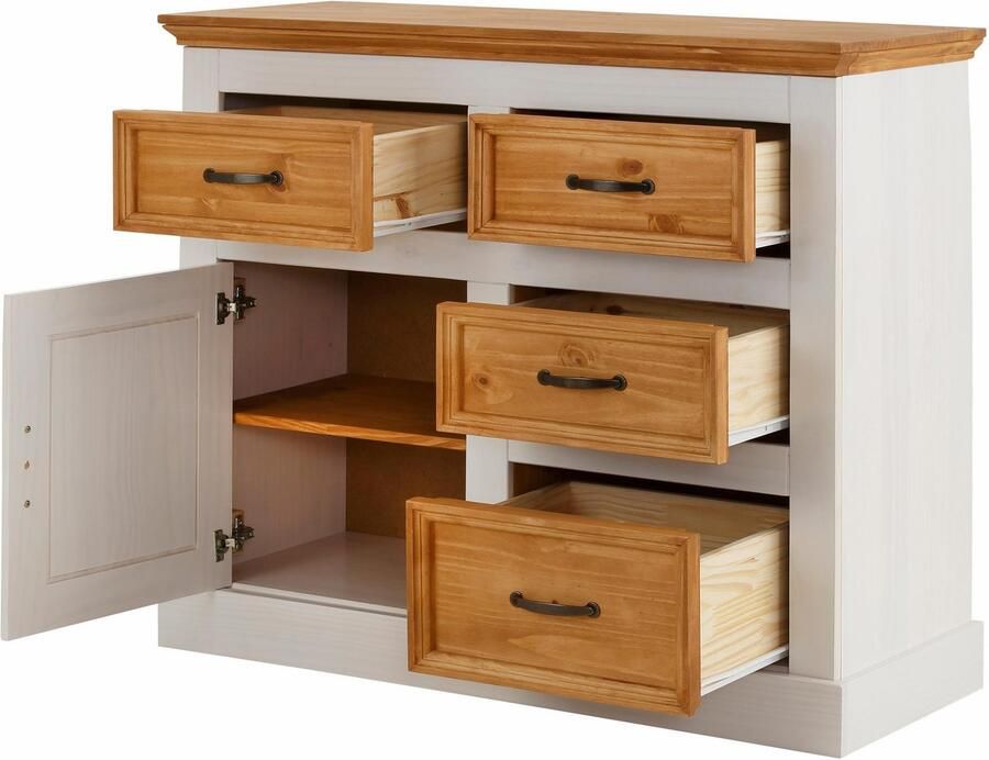 Home affaire Dressoir Selma Commode breedte hoogte 100 87 cm - Foto 3