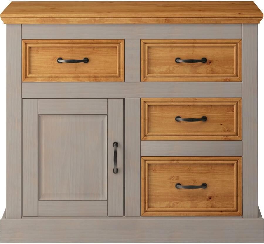 Home affaire Dressoir Selma Commode breedte hoogte 100 87 cm - Foto 2