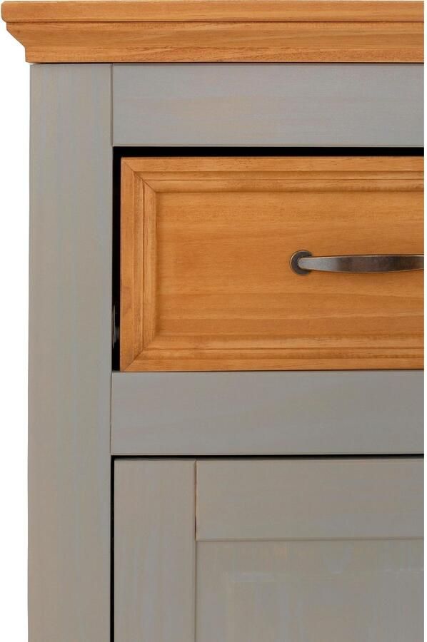 Home affaire Dressoir Selma Commode met 4 deuren en 4 lades. Breedte 192 cm