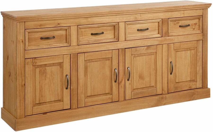 Home affaire Dressoir Selma Commode met 4 deuren en 4 lades. Breedte 192 cm - Foto 5