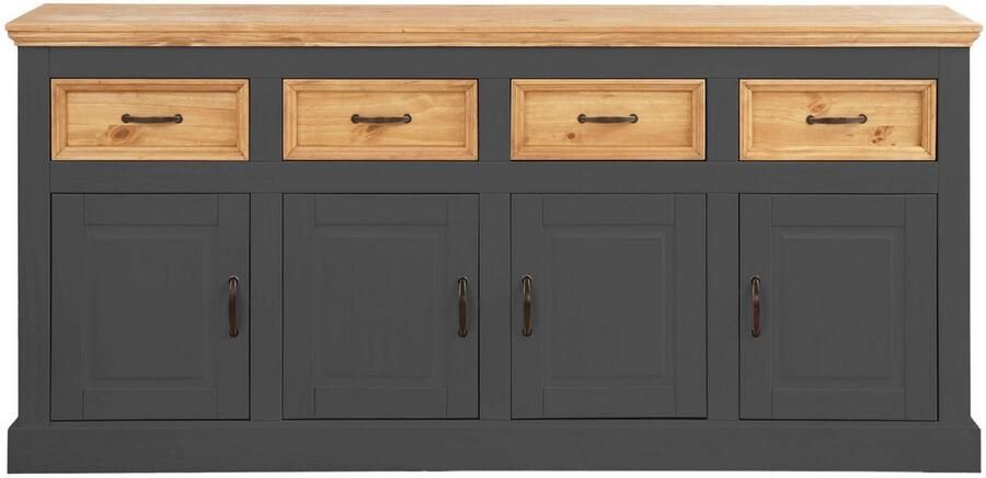 Home affaire Dressoir Selma Commode met 4 deuren en 4 lades. Breedte 192 cm - Foto 7