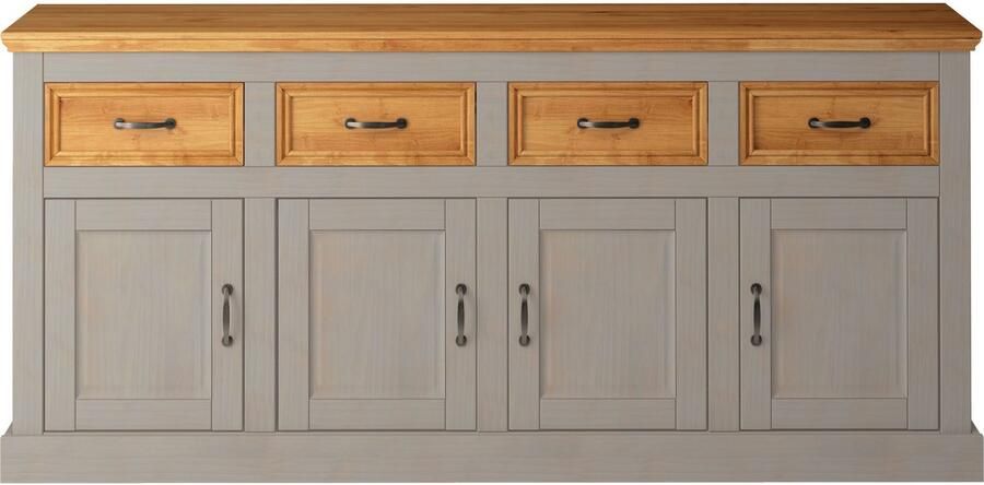 Home affaire Dressoir Selma Commode met 4 deuren en 4 lades. Breedte 192 cm - Foto 5