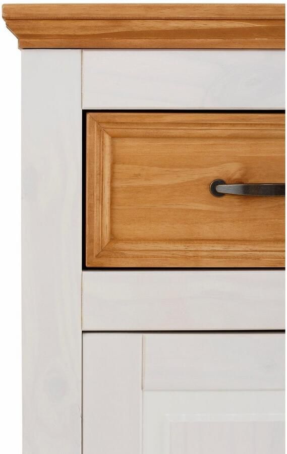 Home affaire Dressoir Selma Commode van massief grenenhout breedte 145 cm - Foto 6