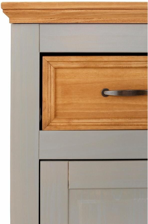 Home affaire Dressoir Selma Commode van massief grenenhout breedte 145 cm - Foto 5