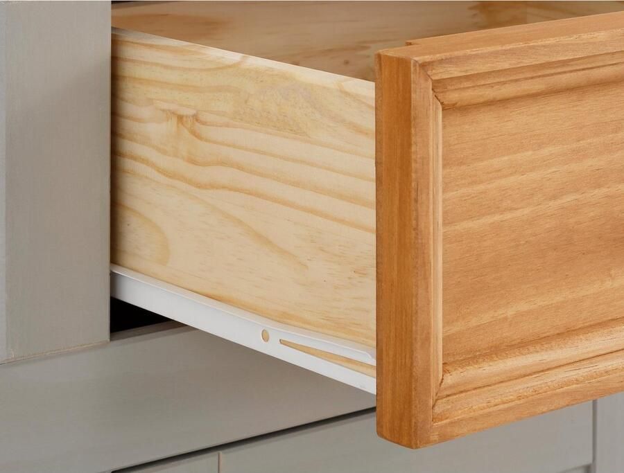 Home affaire Dressoir Selma Commode van massief grenenhout breedte 145 cm - Foto 3