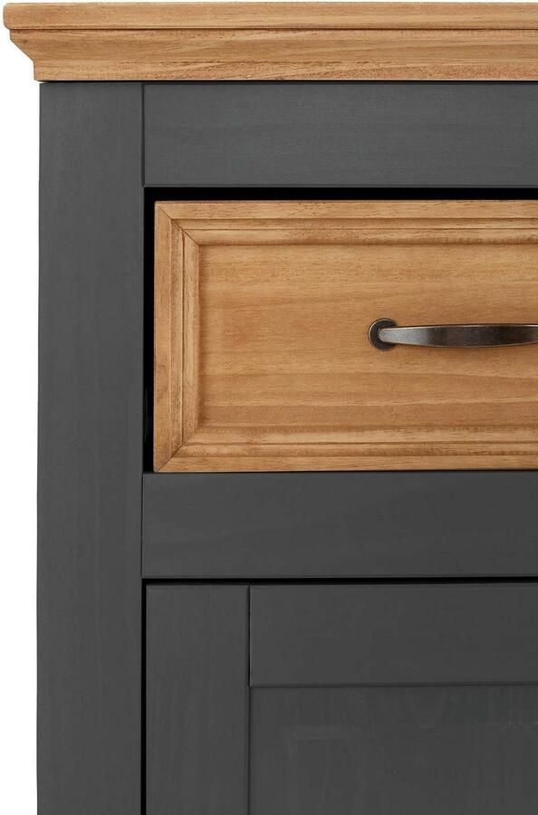 Home affaire Dressoir Selma Commode van massief grenenhout breedte 145 cm - Foto 5