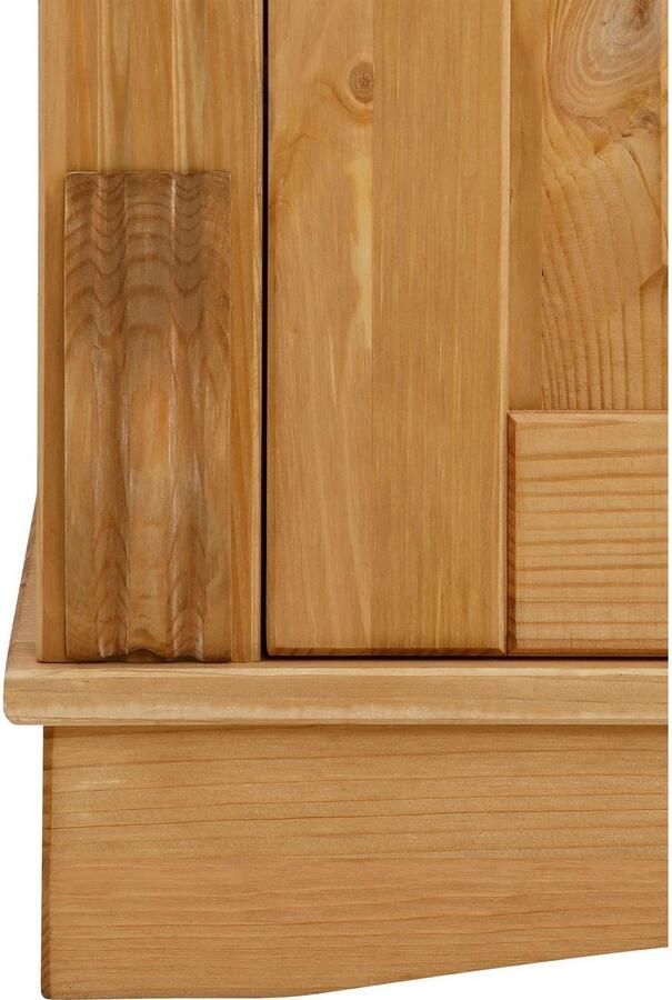 Home affaire Dressoir Teresa Commode 3-deurs breedte 119 cm van massief dennenhout FSC - Foto 6