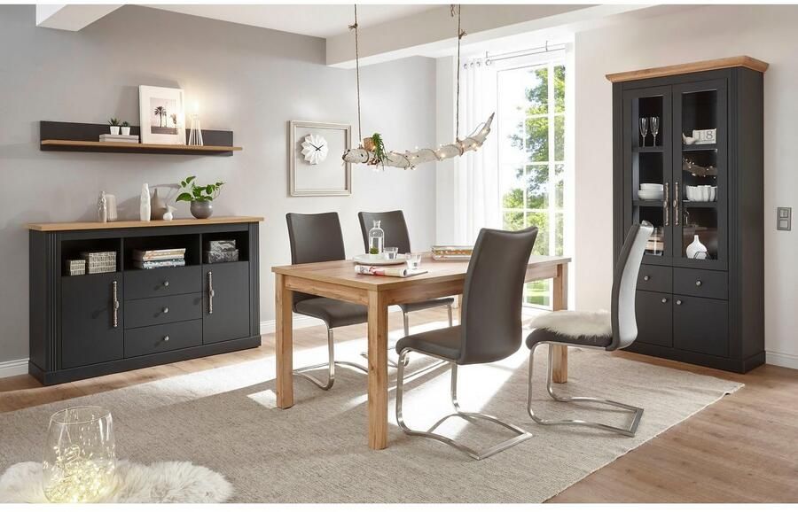 Home affaire Eettafel Westminster TOPSELLER! in romantische landhuisstijl in wotan eiken - Foto 3