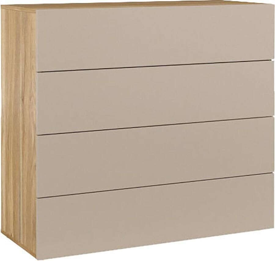 Home affaire Dressoir Wharton Breedte 100cm Ladekast Dressoir met 4 lades veel opbergruimte - Foto 6