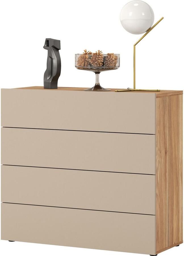 Home affaire Dressoir Wharton Breedte 100cm Ladekast Dressoir met 4 lades veel opbergruimte - Foto 2