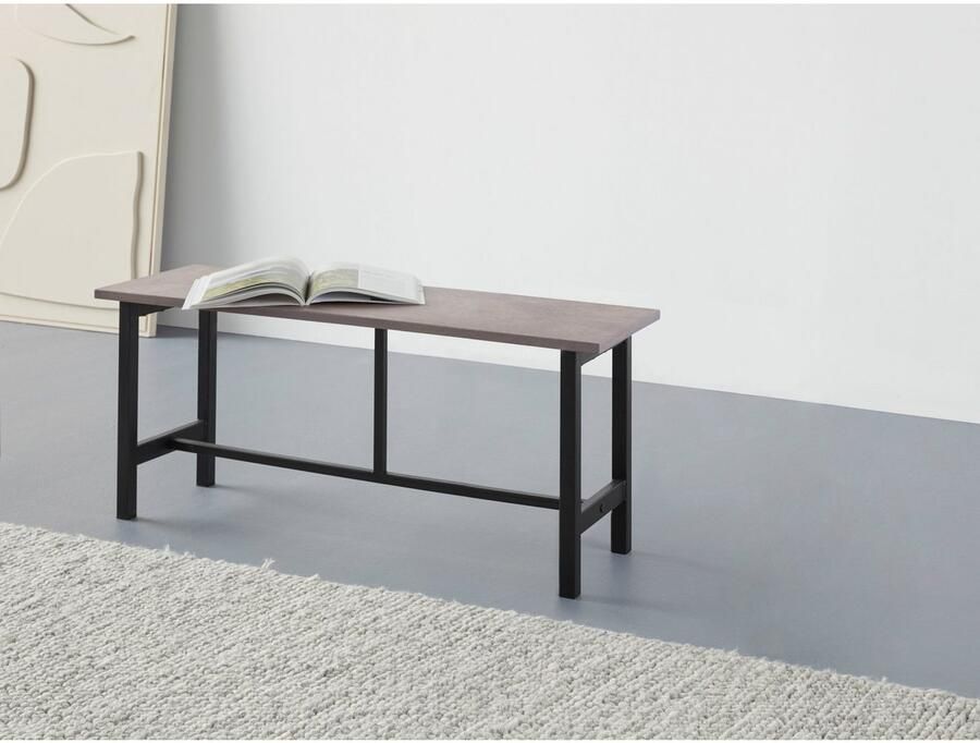 Home affaire Eetbank Sare Met echt houtfineer van eiken - Foto 3