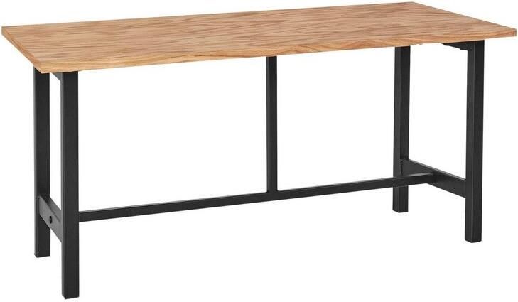 Home affaire Eetbank Sare Met echt houtfineer van eiken - Foto 2