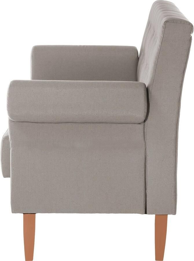 Home affaire Eetbank Scalea inclusief 2 sierkussens in verschillende stoffen en kleuren - Foto 2