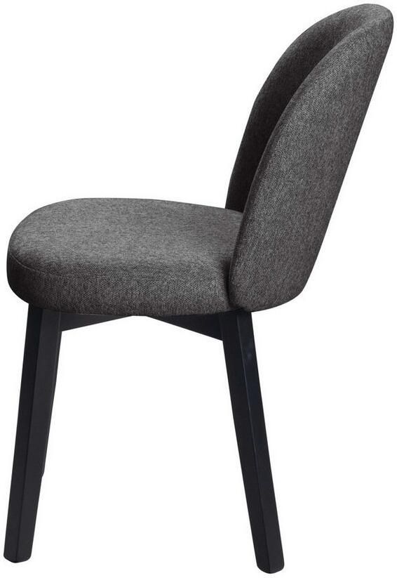 Home affaire Stoel met 4 poten Aretha eettafelstoel woonstoel gestoffeerde stoel eetstoel (set 2 stuks) - Foto 3