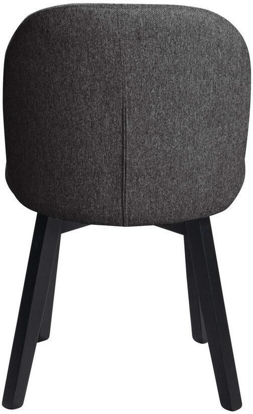 Home affaire Stoel met 4 poten Aretha eettafelstoel woonstoel gestoffeerde stoel eetstoel (set 2 stuks) - Foto 5