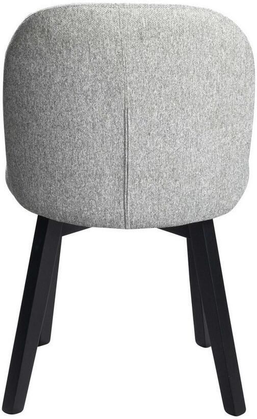 Home affaire Stoel met 4 poten Aretha eettafelstoel woonstoel gestoffeerde stoel eetstoel (set 2 stuks) - Foto 4