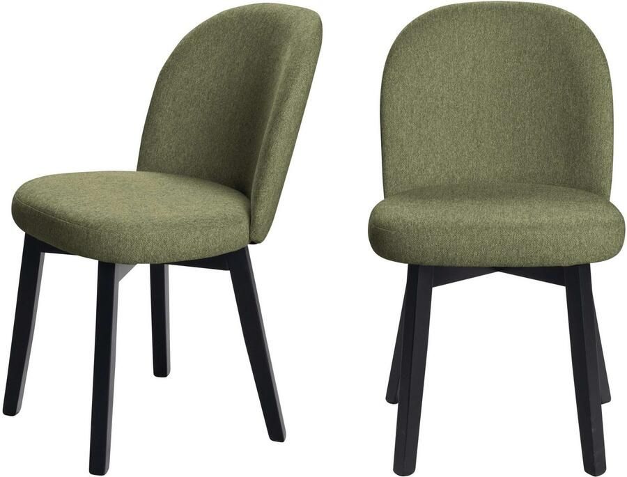 Home affaire Eethoek Aretha eetkamerset zitgroep hoekbank keukenbank Eetkamer zitgroep tafel stoelen en bank gestoffeerd Nosag-vering (4-delig) - Foto 2