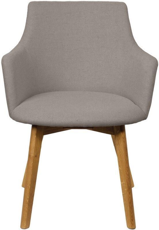 Home affaire Stoel met armleuningen Ena eettafelstoel gestoffeerde fauteuil woonstoel eetstoel met armleuningen (set 2 stuks) - Foto 6