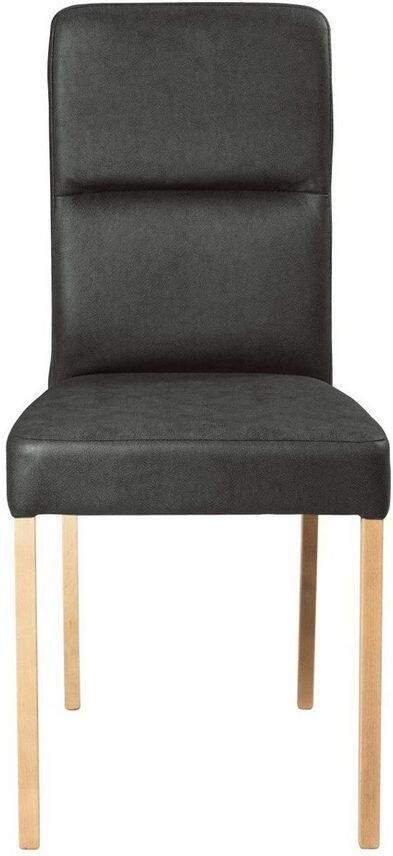 Home affaire Stoel met 4 poten Laros Massief houten frame (set) - Foto 5