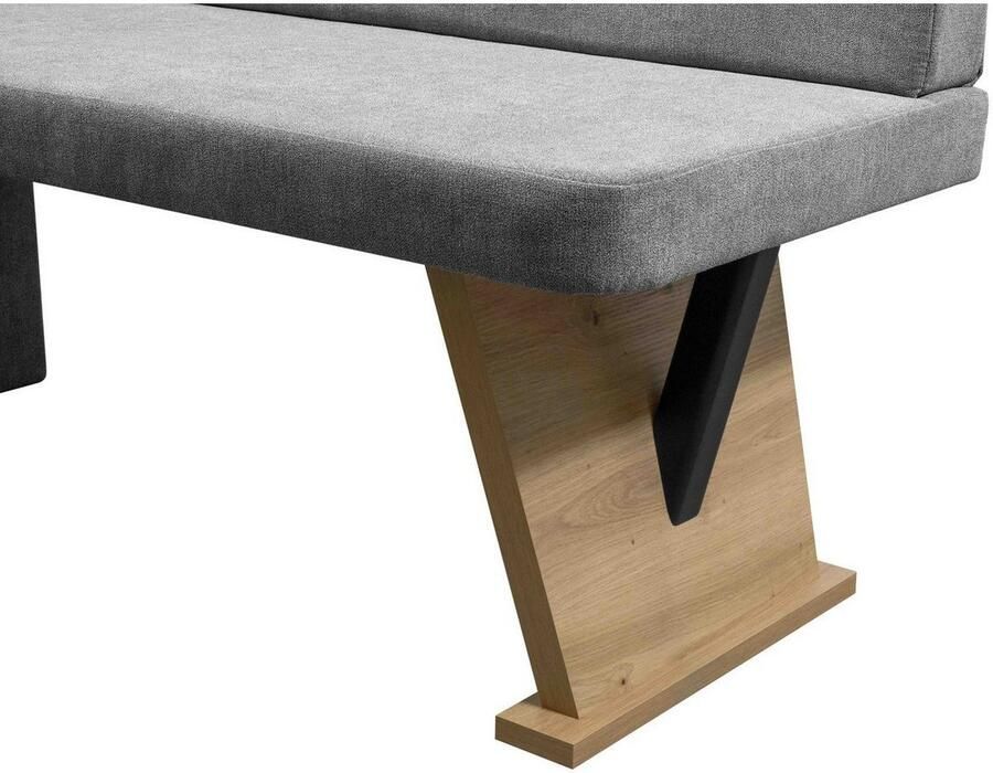 Home affaire Eethoek Laros zitgroep hoekbank stoelen tafel perfect voor keuken eetkamer woonkamer bestseller (set 4-delig) - Foto 3