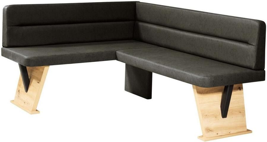 Home affaire Eethoek Laros zitgroep hoekbank stoelen tafel perfect voor keuken eetkamer woonkamer bestseller (set 4-delig) - Foto 13