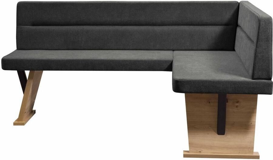 Home affaire Eethoek Laros zitgroep hoekbank stoelen tafel perfect voor keuken eetkamer woonkamer bestseller (set 4-delig) - Foto 8