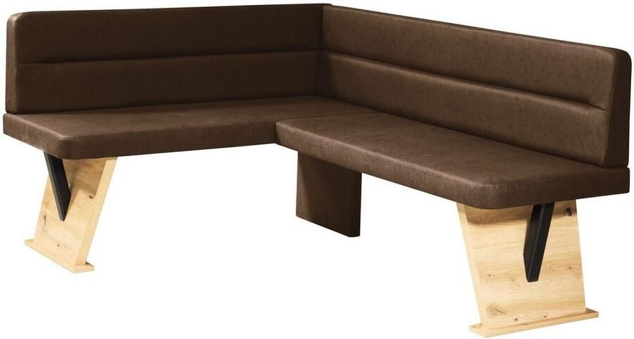 Home affaire Eethoek Laros zitgroep hoekbank stoelen tafel perfect voor keuken eetkamer woonkamer bestseller (set 4-delig) - Foto 13