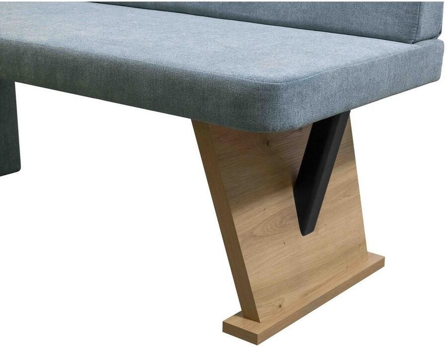 Home affaire Eethoek Laros zitgroep hoekbank stoelen tafel perfect voor keuken eetkamer woonkamer bestseller (set 4-delig) - Foto 3