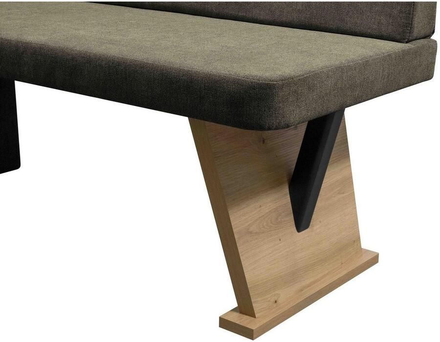 Home affaire Eethoek Laros zitgroep hoekbank stoelen tafel perfect voor keuken eetkamer woonkamer bestseller (set 4-delig) - Foto 3